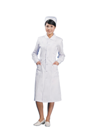 冬季圓領護士服白色TMHSF-025 冬季圓領護士服白色TMHSF-025