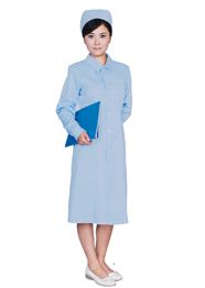 護(hù)士服長(zhǎng)袖 粉藍(lán)色TMHSF-021 護(hù)士服長(zhǎng)袖 粉藍(lán)色TMHSF-021