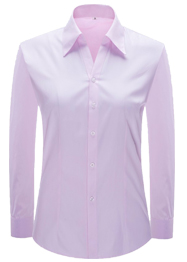 女長袖V領(lǐng)襯衣YW4505 女長袖V領(lǐng)襯衣YW4505