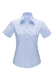 女短袖V領(lǐng)襯衣YWD4504 女短袖V領(lǐng)襯衣YWD4504