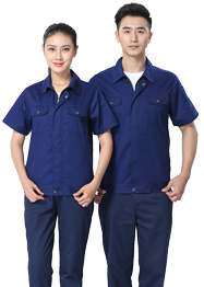 短袖工作服深藍(lán)色新款TM665-03 短袖工作服深藍(lán)色新款TM665-03