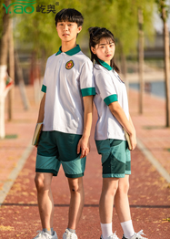 屹奧2019初高中夏季校服運(yùn)動(dòng)款短袖短褲套裝 屹奧2019初高中夏季校服運(yùn)動(dòng)款短袖短褲套裝